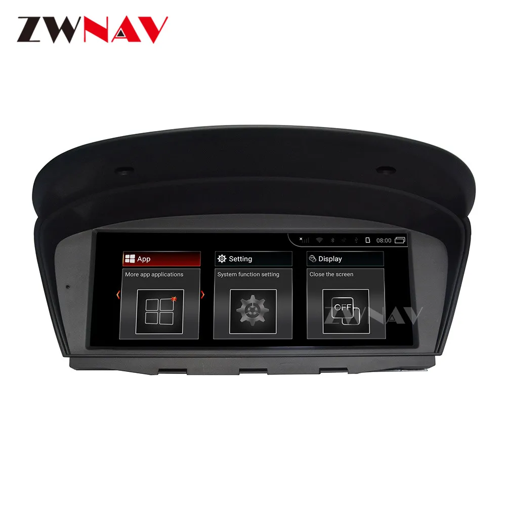 Автомобильный GPS-плеер с сенсорным экраном Carplay Multimedia Android 10 8 Core 4 + 64G DSP для BMW Navigation DVD-плеер 4