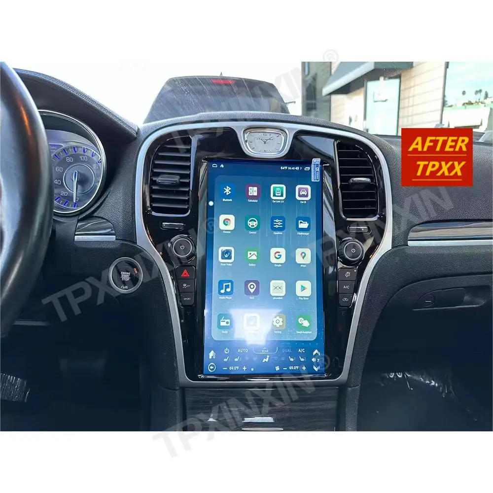 14,4 “Для Chrysler 300S C 2011-2019 Android 12, автомобильный DVD-плеер для ремонта, мультимедийный плеер, GPS-навигатор, автомагнитола, Стерео 2