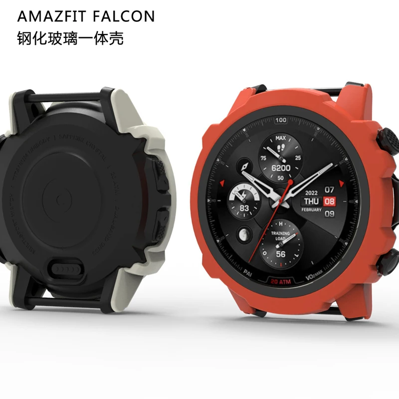 Защитный чехол для ПК для Amazfit Falcon, полноэкранный защитный чехол, смарт-часы AmazfitFalcon, защитная оболочка, аксессуары 3