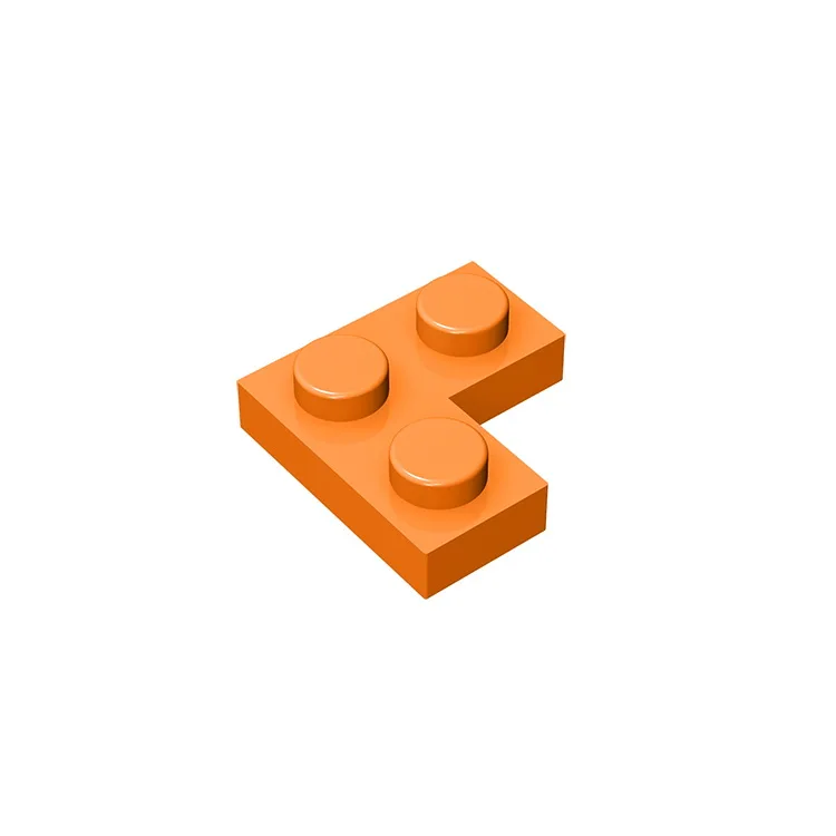 Строительные блоки EK Совместимы с LEGO 2420 Пластина 2 x 2 угловых технических MOC Аксессуары, детали, набор для сборки Кирпичей DIY 1