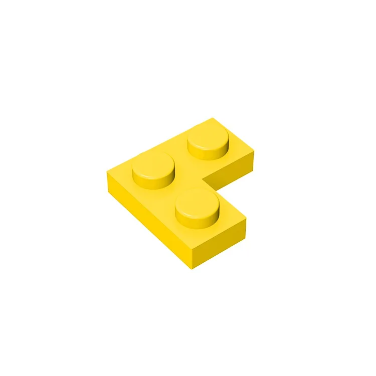 Строительные блоки EK Совместимы с LEGO 2420 Пластина 2 x 2 угловых технических MOC Аксессуары, детали, набор для сборки Кирпичей DIY 2