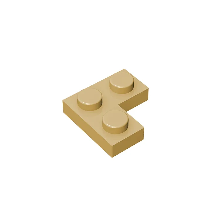 Строительные блоки EK Совместимы с LEGO 2420 Пластина 2 x 2 угловых технических MOC Аксессуары, детали, набор для сборки Кирпичей DIY 3