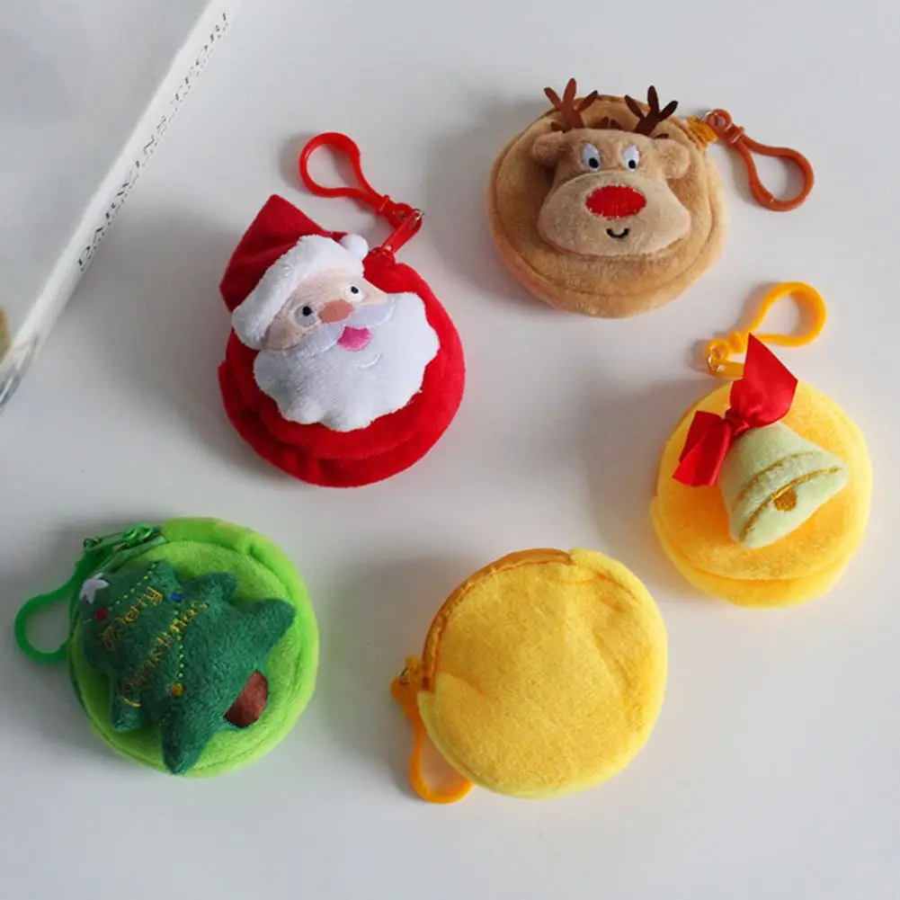 Украшение Прекрасная портативная мультяшная мини-рождественская сумка Рождественский подарок 4