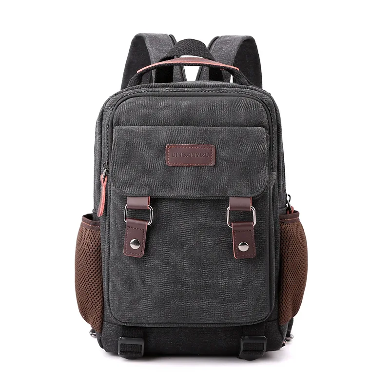Маленький мужской рюкзак, холщовые повседневные рюкзаки для мужчин 2023, мини-мужская школьная сумка, рюкзак, Мужская многофункциональная сумка через плечо для путешествий 5