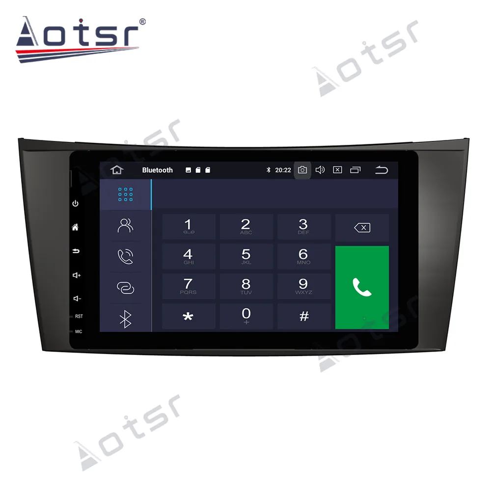 Aotsr Android 10,0 4 + 64G Автомобильное Радио GPS Навигация Для Benz W211/W219/W463 2002-2009 Авто Стерео Видео Мультимедийный DVD-плеер 2