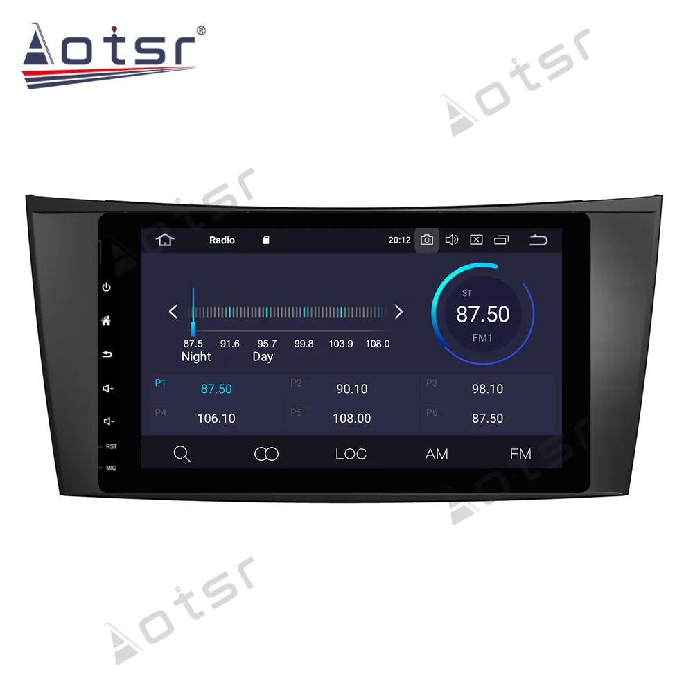 Aotsr Android 10,0 4 + 64G Автомобильное Радио GPS Навигация Для Benz W211/W219/W463 2002-2009 Авто Стерео Видео Мультимедийный DVD-плеер 3