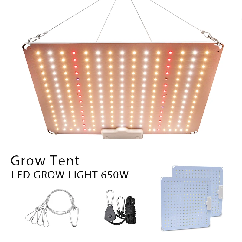 800W Led Grow Light LM281b + Диоды Quantum Board Фитолампа Полного Спектра с Ик-Культивационной Лампой для Выращивания Гидропонного Растения в Палатке 5