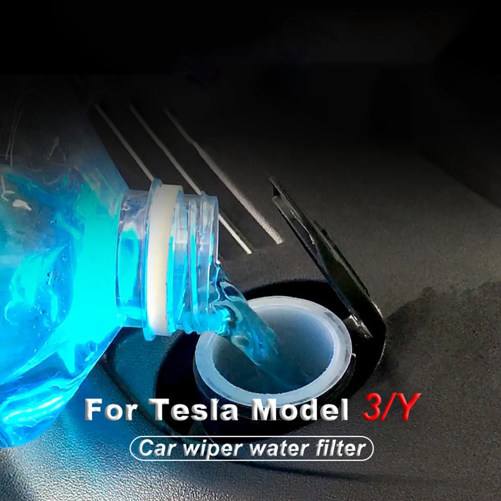 Автомобильный стеклоочиститель, Фильтр для впуска воды, Защита от засорения, Пылезащитный чехол, Аксессуары для автоматической модификации для Tesla Model 3 Model Y 2017-2022 4
