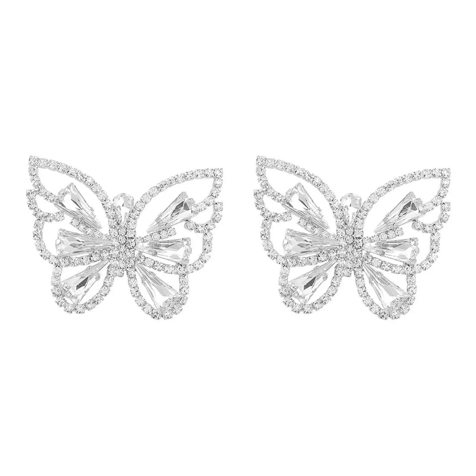 Женские висячие серьги-бабочки из сплава Темперамент Серьги-гвоздики Подарки для мамы Жены подруги H9 5