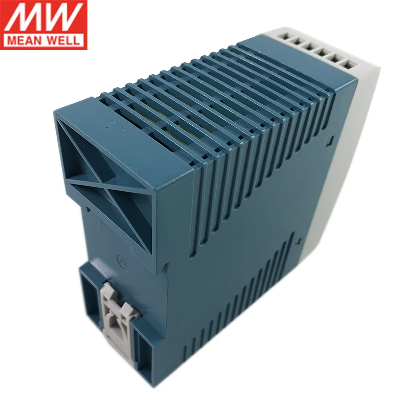 Оригинальный MEAN WELL MDR-40-48 40 Вт 48 В DIN-рейка Импульсный Источник питания от 110 В/220 В переменного тока до 48 В постоянного тока 0.83A Блок питания PSU SMPS Трансформатор 1