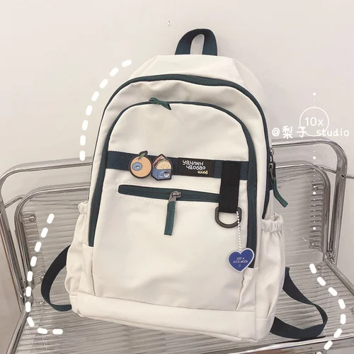 2022 новый рюкзак ins для студентов колледжа, старшеклассниц, компьютерный простой рюкзак, рюкзак для путешествий 0