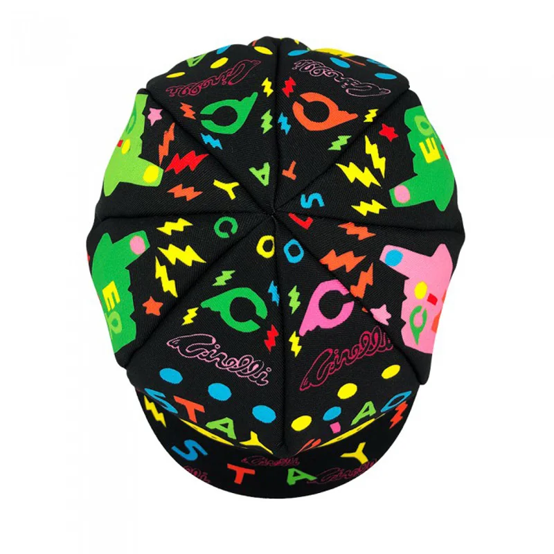Новые классические спортивные велосипедные кепки Черного и зеленого цвета Для мужчин и женщин, Дышащая быстросохнущая велосипедная шляпа 3