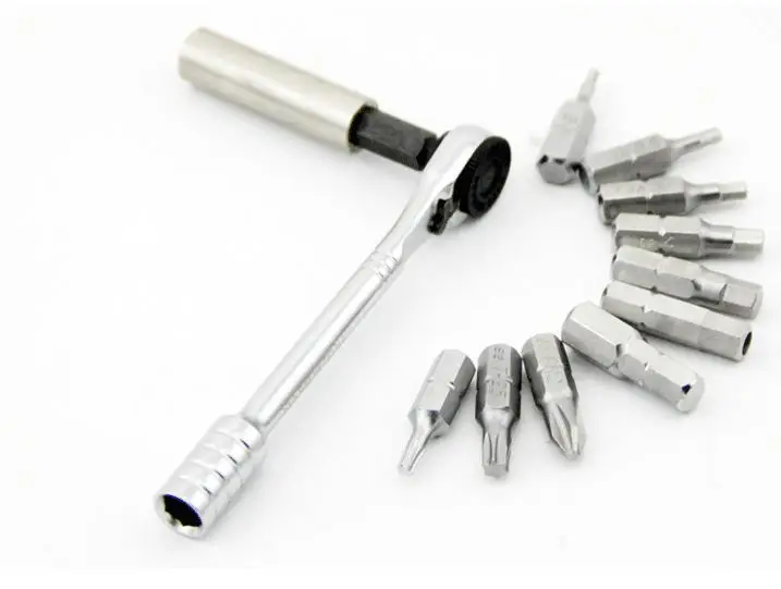 Многофункциональные инструменты Topeak TT2524 Инструменты для ремонта T10 /T25 Набор торцевых гаечных ключей с шестигранным ключом 3