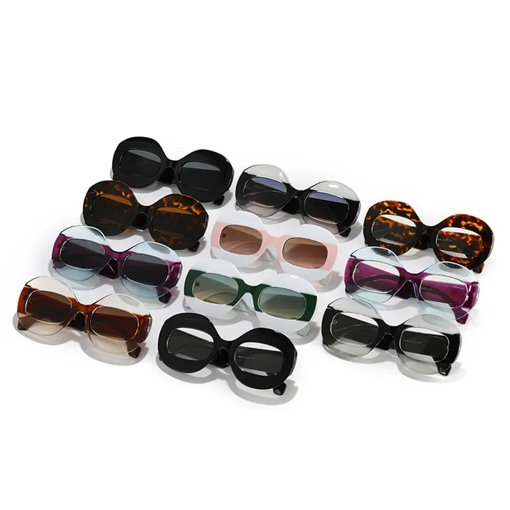 Солнцезащитные очки с градиентными линзами UV400 в стиле панк, солнцезащитные очки Y2K Shades для женщин 0