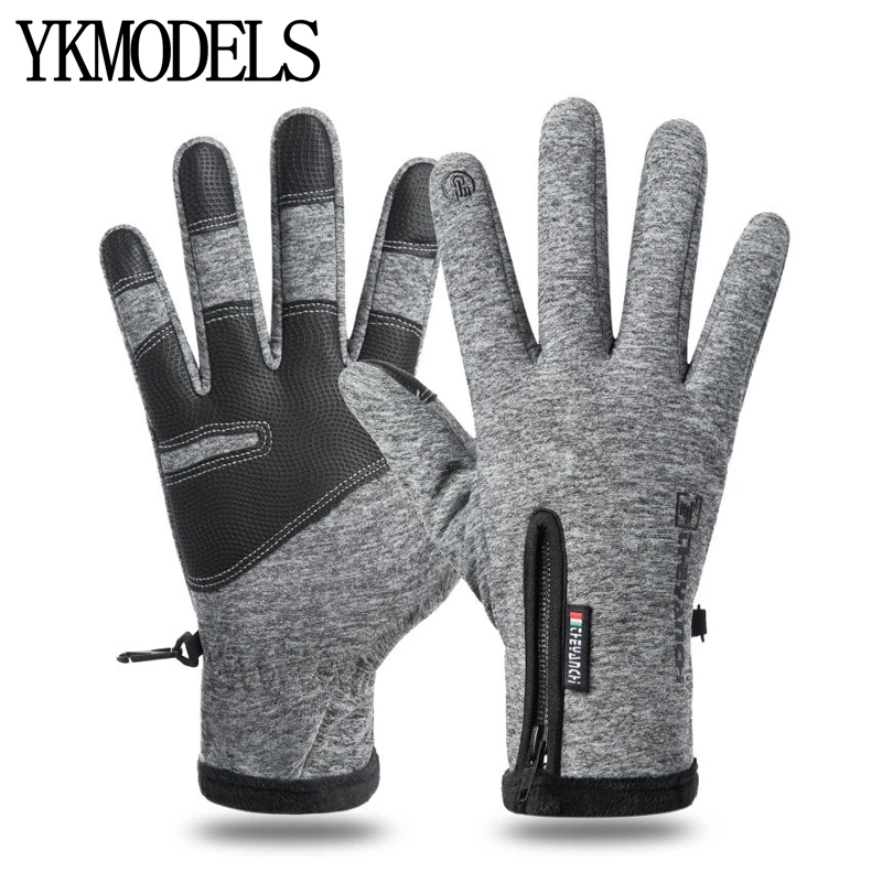 Зимние ветрозащитные Водонепроницаемые Лыжные перчатки, Сноуборд, Мотоцикл, Велоспорт, Верховая езда, теплые нескользящие перчатки с сенсорным экраном, женские, мужские 0