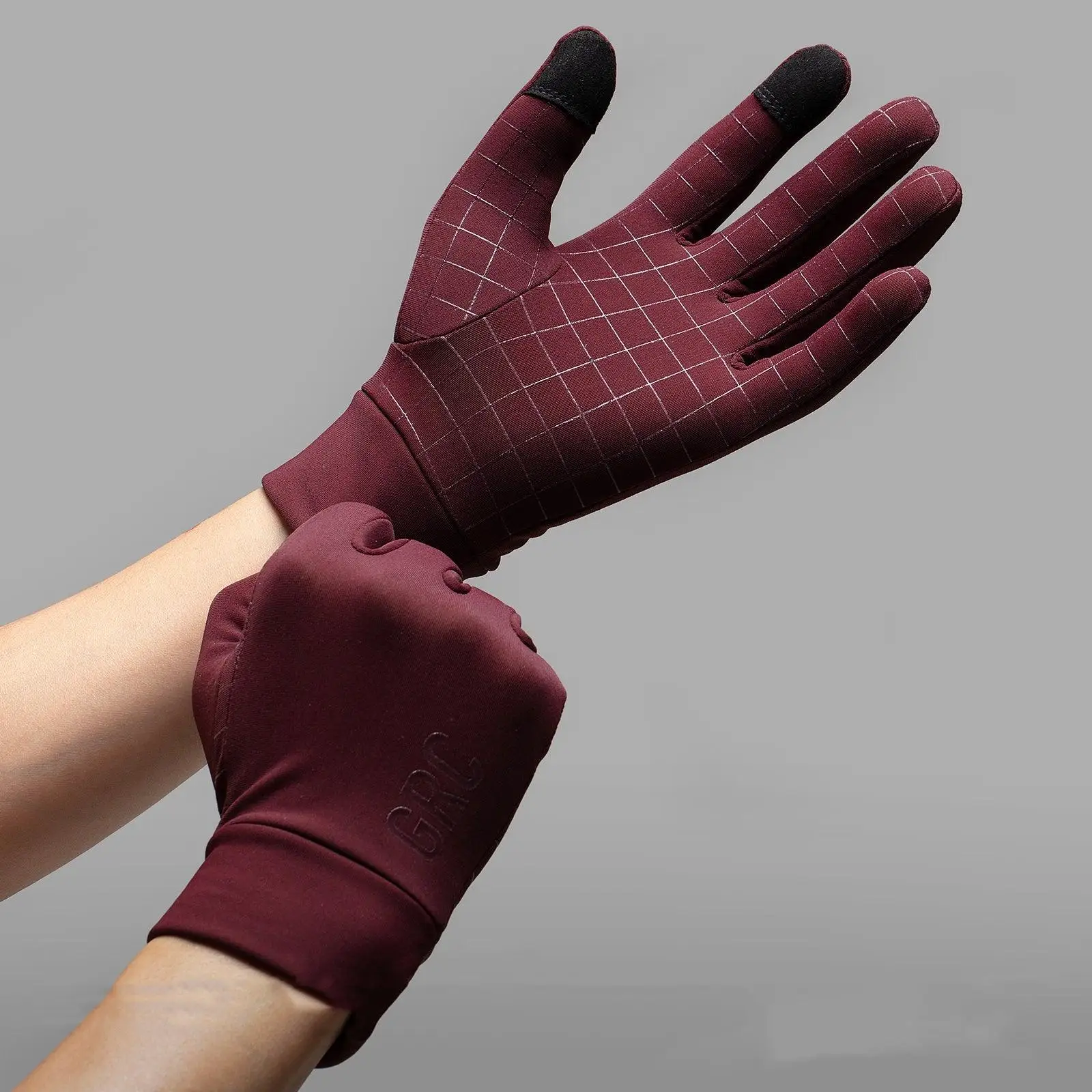 Классические зимние флисовые перчатки 3