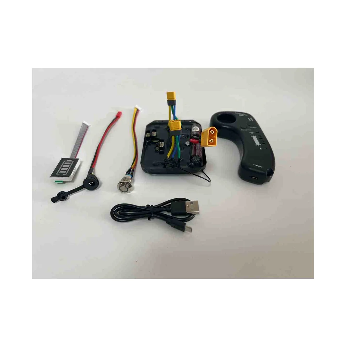 10S Двухмоторный Электрический Контроллер для Скейтбординга Longboard Drive ESC Заменяет Материнскую Плату Управления Дистанционным Самокатом (B) 0