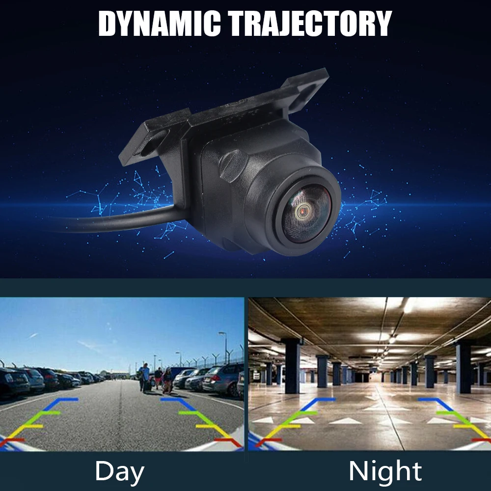 Автомобильная камера CCD с разрешением 1280x1080P Камера заднего вида высокой четкости AHD Starlight Ночного видения Рыбий глаз 170 Широкоугольный объектив 1