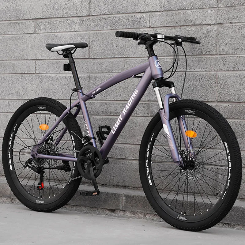 Гоночный карбоновый каркас, Гравийный мужской велосипед, дорожный, односкоростной, Мощная подвеска, рожок для горного велосипеда, Удобный велосипед 2