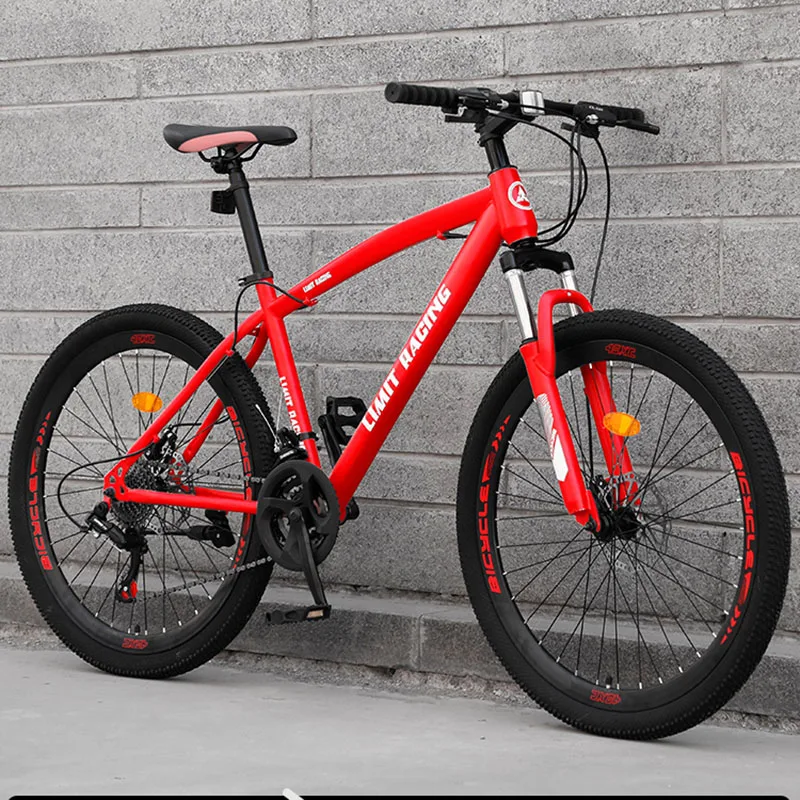 Гоночный карбоновый каркас, Гравийный мужской велосипед, дорожный, односкоростной, Мощная подвеска, рожок для горного велосипеда, Удобный велосипед 3