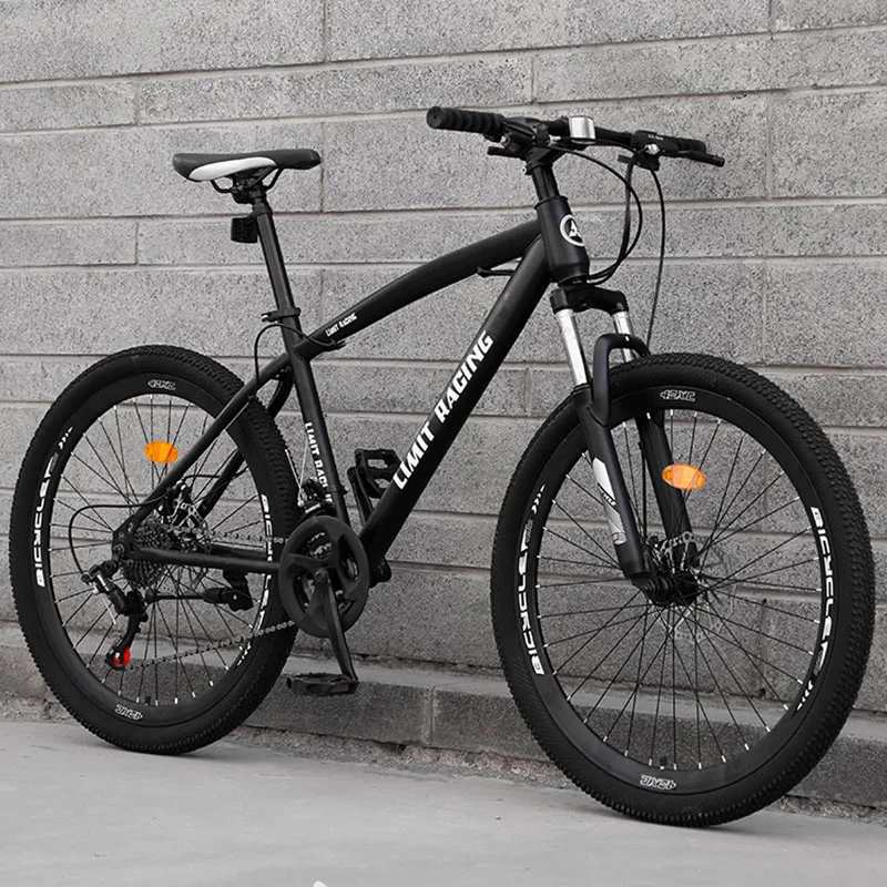 Гоночный карбоновый каркас, Гравийный мужской велосипед, дорожный, односкоростной, Мощная подвеска, рожок для горного велосипеда, Удобный велосипед 4