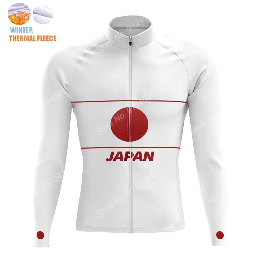 Японская Профессиональная команда 2023 Winter SCycling Джерси С длинным рукавом Японская одежда Рубашки для шоссейных велосипедов Велосипедные топы Майо для формы MTB 3