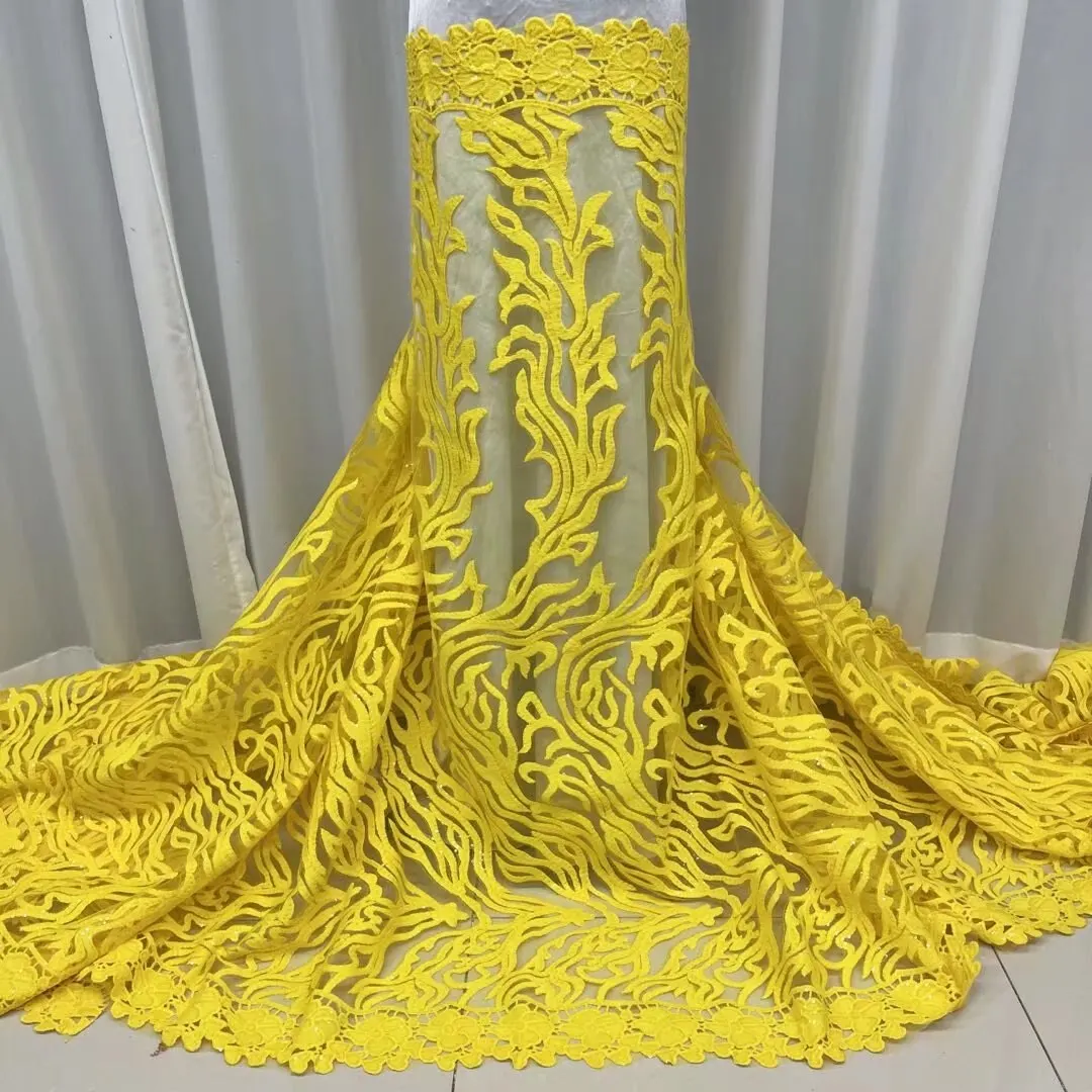 Фиолетовая кружевная ткань в африканскую сетку Gold Line с блестками для свадебного платья 2023, высококачественная вышивка, французская кружевная ткань из тюля 3