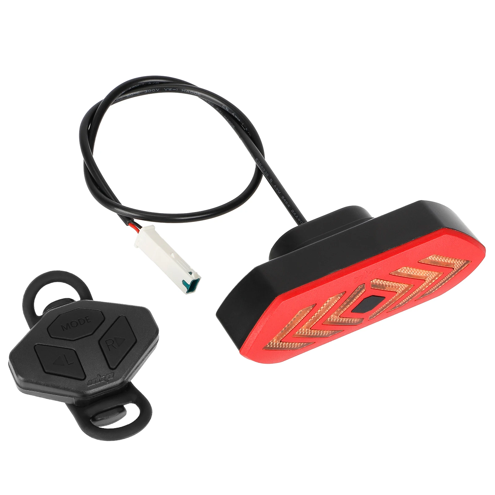 Задний фонарь электрического скутера с указателями поворота, Беспроводной пульт дистанционного управления, предупреждающий о безопасности, задний фонарь для электронных скутеров Xiaomi 5