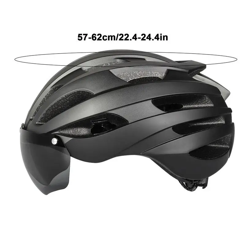 Задние фонари Велосипедные шлемы MTB Для мужчин и женщин, мотоциклетные шлемы для горных дорог для взрослых со съемными защитными очками 5
