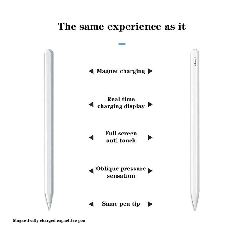 Для 8-й конденсаторной ручки Apple Pencil Apple Tablet Touch Pen Ipad Pen с магнитным поглощением, заряжающейся ручкой для рукописного ввода 1