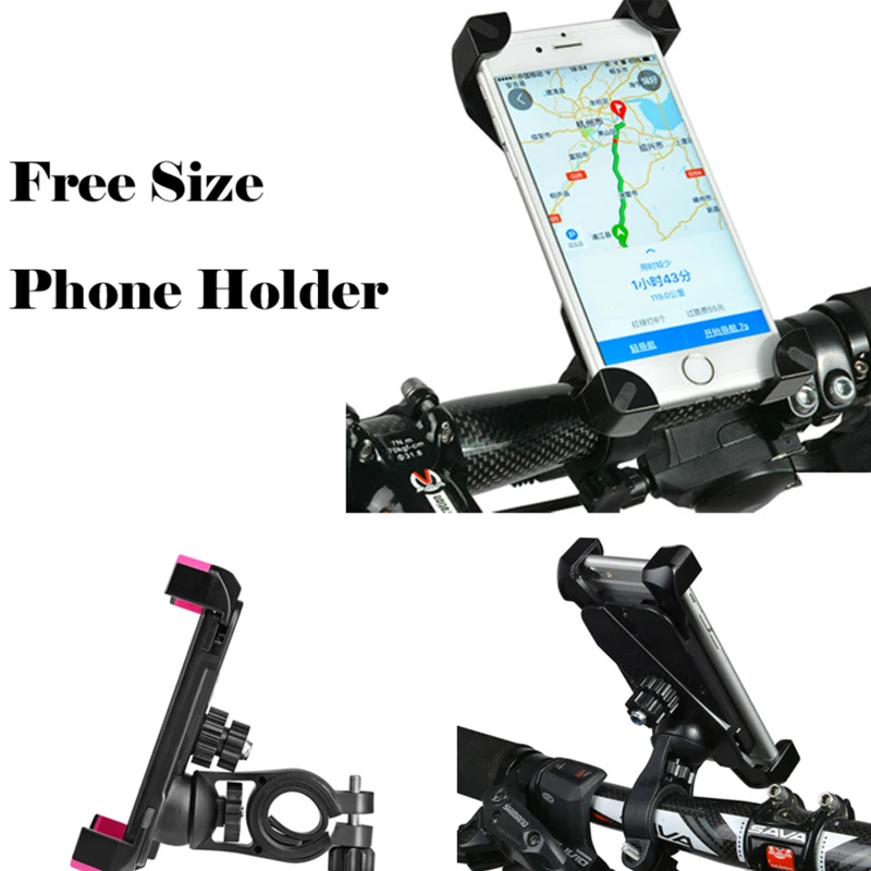 Универсальный держатель мобильного телефона, зажим для велосипедного руля, подставка для скутера Xiaomi Mijia M365, кронштейн для крепления GPS для скутера Ninebot 0
