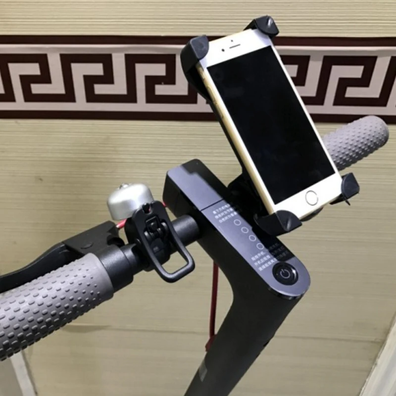 Универсальный держатель мобильного телефона, зажим для велосипедного руля, подставка для скутера Xiaomi Mijia M365, кронштейн для крепления GPS для скутера Ninebot 1