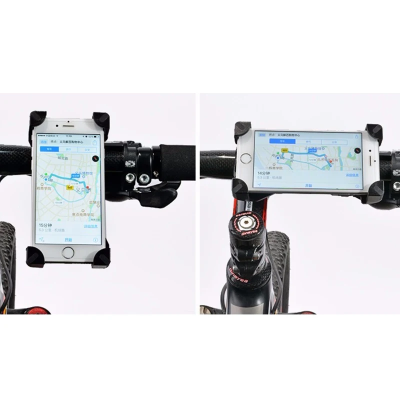 Универсальный держатель мобильного телефона, зажим для велосипедного руля, подставка для скутера Xiaomi Mijia M365, кронштейн для крепления GPS для скутера Ninebot 5