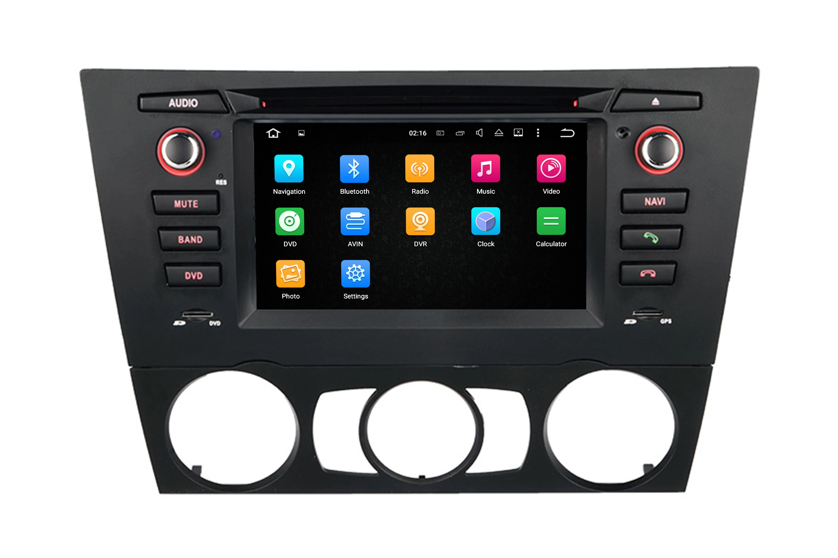 Odtopcar Android экран Apple Carplay BMW E90 Автомагнитола стерео GPS Навигация Двойной Din E91 E92 Сенсорный экран Android 12 6,2 ” 0