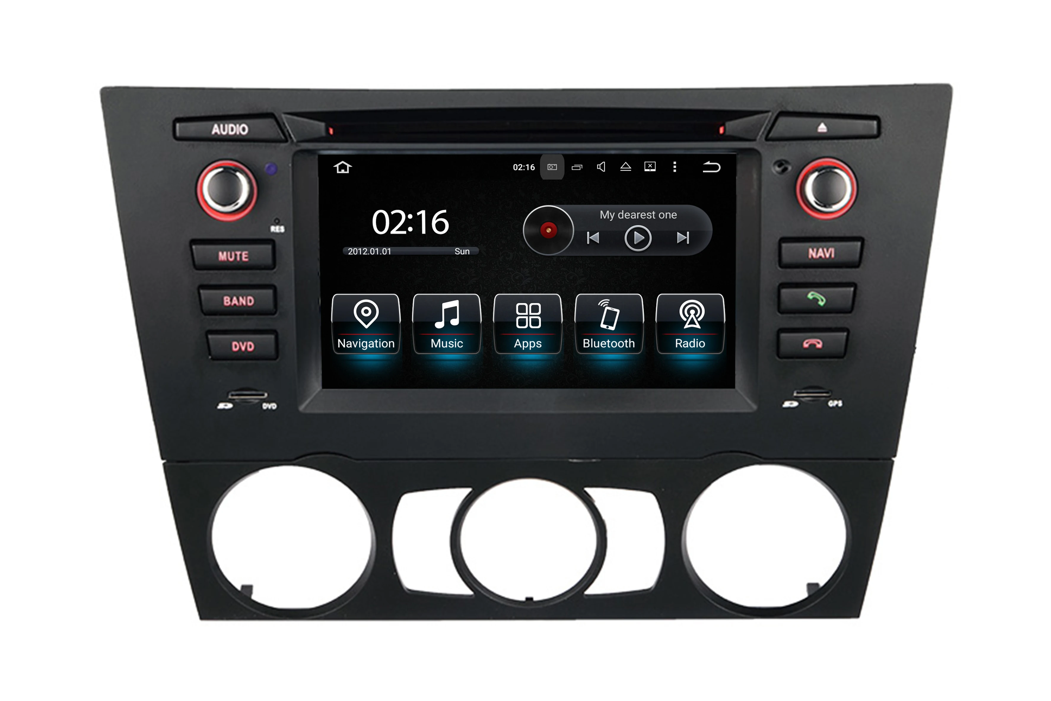 Odtopcar Android экран Apple Carplay BMW E90 Автомагнитола стерео GPS Навигация Двойной Din E91 E92 Сенсорный экран Android 12 6,2 ” 1
