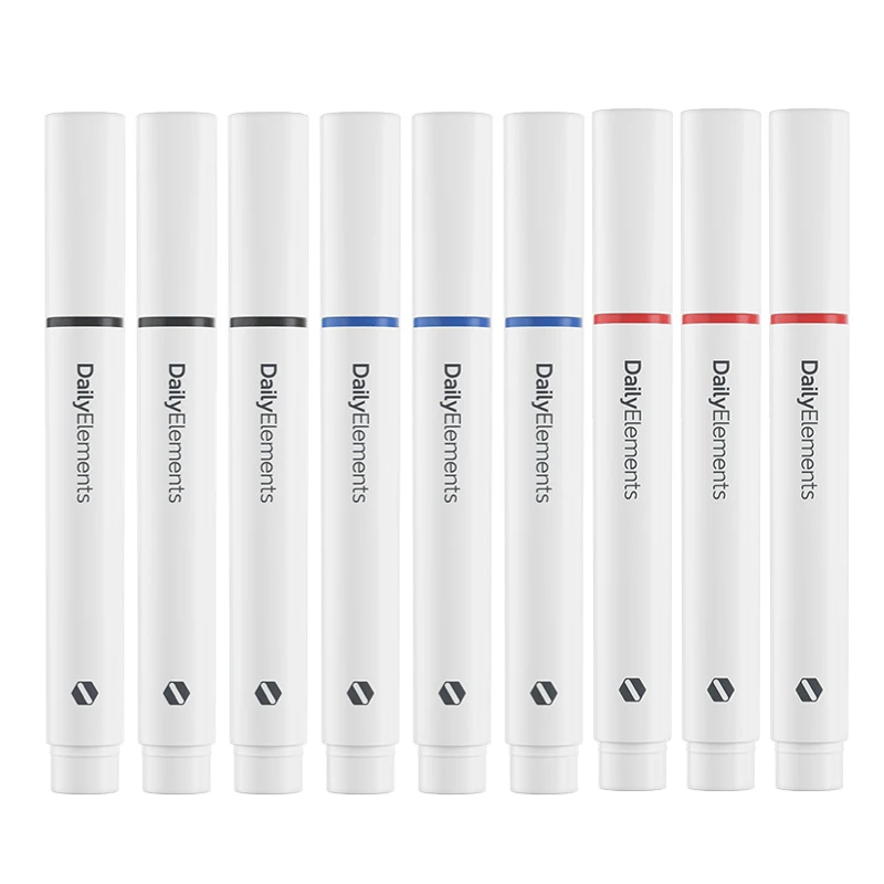 10 шт./лот Xiaomi Whiteboard Marker Pen, Маркеры Для Белой доски Сухого Стирания, Прочные 1000 М Длительное Написание, Плавный Поток, Низкий Запах 2