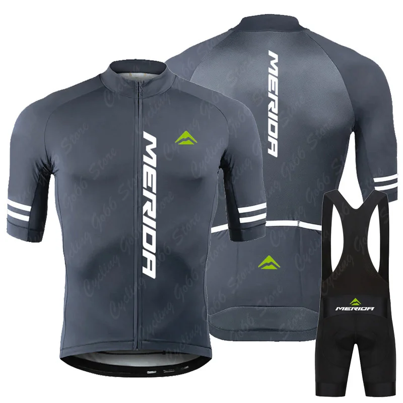 Новые комплекты Майки для велоспорта Merida Team 2023, Летняя Велосипедная одежда MTB с коротким рукавом Ropa Ciclismo, Велосипедная форма для верховой езды на открытом воздухе 1