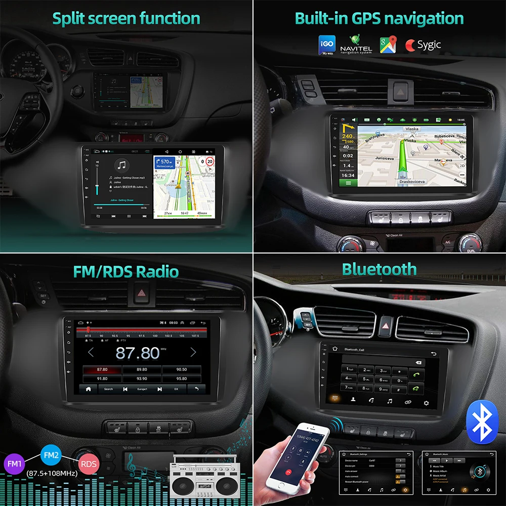 LeeKooLuu 2Din Android Автомобильный Радио GPS Мультимедийный Плеер Стерео Для Buick ENCORE 2013/Opel Mokka 1 2012-2016 4G WiFi DSP Carplay 3