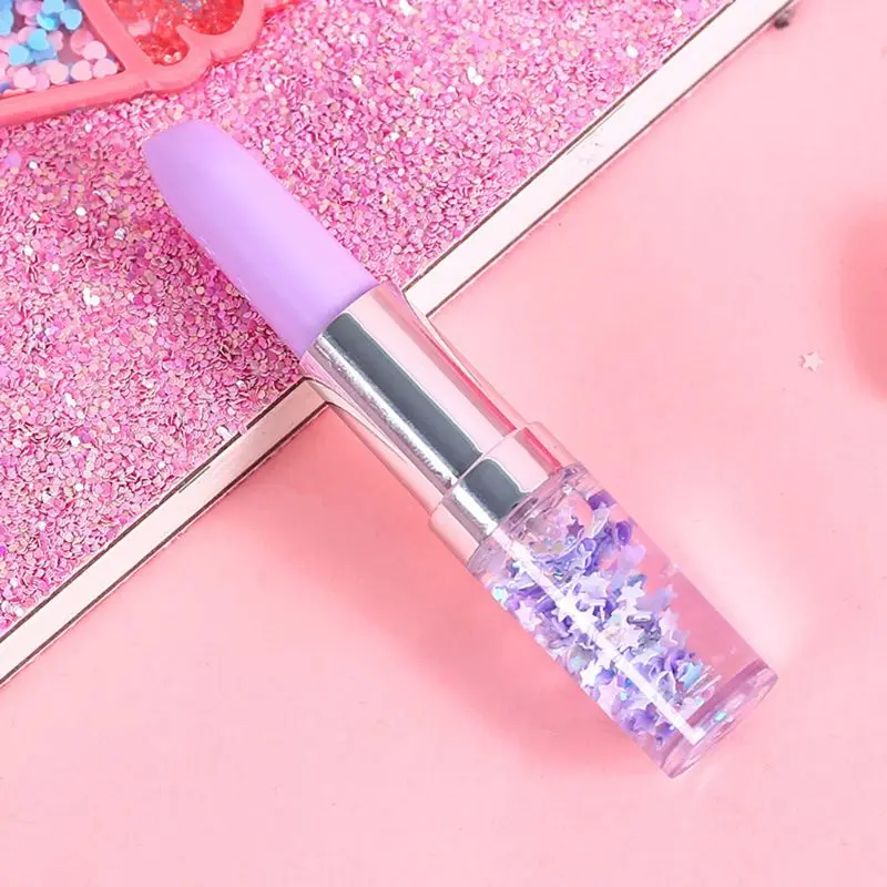 Гелевая ручка Kawaii Lipstick для творчества Oil Quicksand Colorful Cute Stationary 0,5м R9UA 1