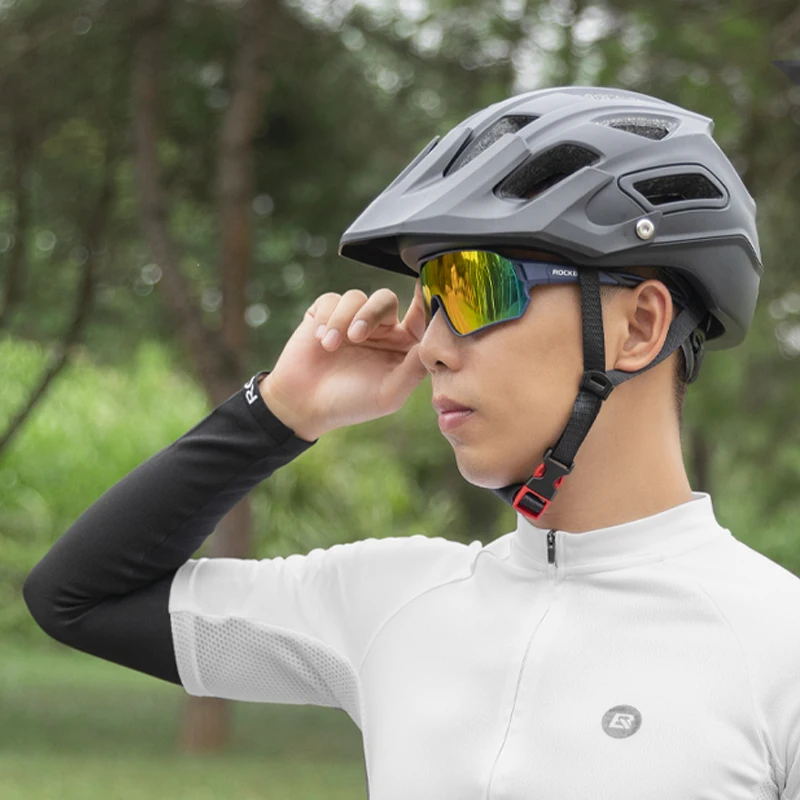 Велосипедные очки ROCKBROS MTB Road Bike Поляризованные солнцезащитные очки с защитой UV400, Ультралегкие Велосипедные очки Унисекс, Спортивное снаряжение 5