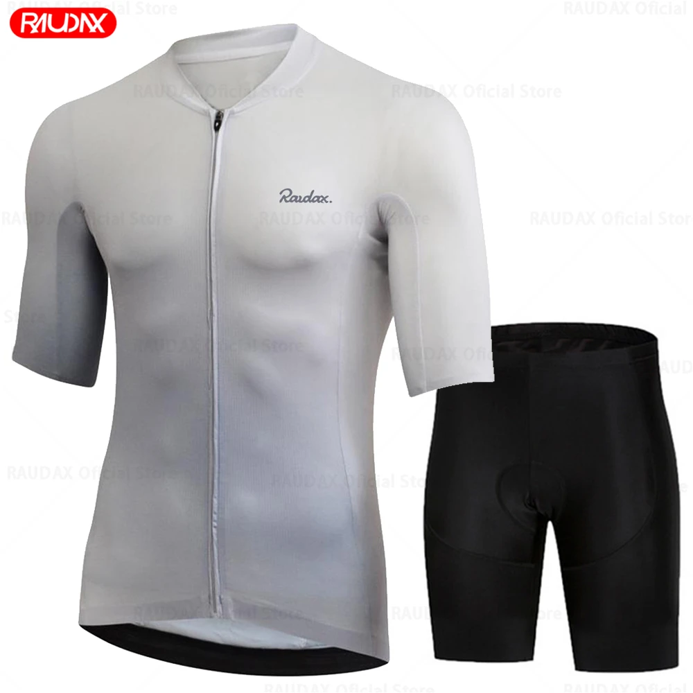 2023 Raudax Летний Молодежный Комплект Из Джерси С Коротким Рукавом Для Велоспорта Дышащий MTB Велосипед Велосипедная Одежда Maillot Ropa Ciclismo Uniform Kit 3