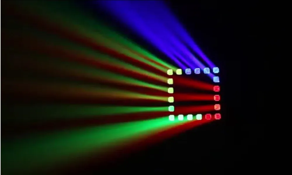 6 шт./лот Профессиональная светодиодная матрица 36X15 Вт RGBW 4 дюйма в 1 точку со вспышкой с резким лучом и затемнением светодиодной матрицы 0