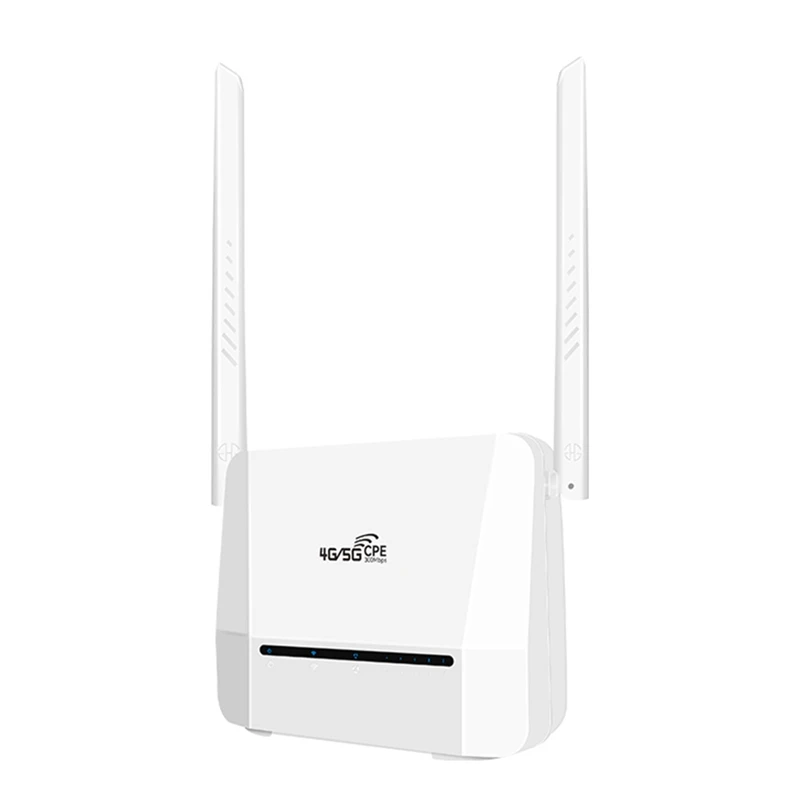 Беспроводной маршрутизатор 4G Портативный WIFI-маршрутизатор 300 Мбит/с Встроенный слот для SIM-карты Внешняя антенна 100 м порт Ethernet 3