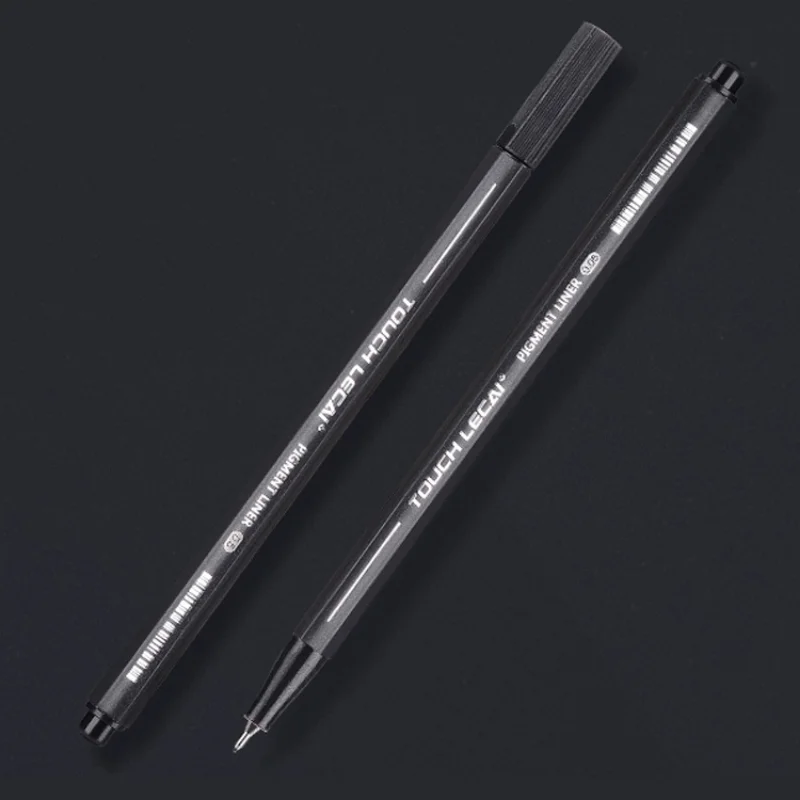 10 шт., линейный маркер, ручка для рисования, рисованный комикс, простой штриховой линейный маркер для офиса и обучения 3