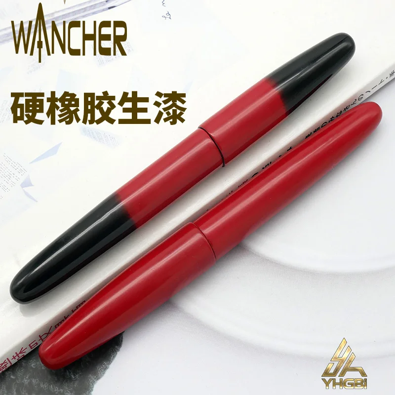 Твердая резиновая необработанная краска, супер большая ручка king, двухцветная краска ручной работы WANCHER pen 0