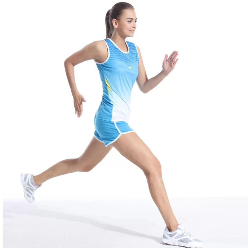 Женская спортивная одежда, спортивный костюм для бега, жилет для быстрого марафона Dry + шорты, одежда для легкой атлетики и полевой костюм, одежда для бега трусцой 5