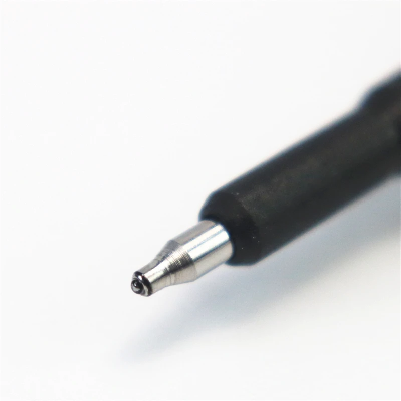 Гелевая ручка с нажимным кончиком ST new technology, 0,5 мм, черные быстросохнущие чернила, Мягкое противоскользящее гладкое письмо 5