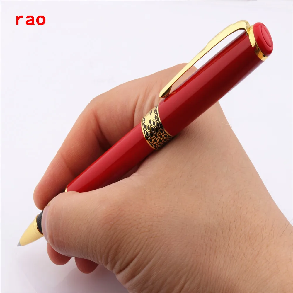 Высококачественная Металлическая ручка-роллер для бизнеса 68, офисная ручка-роллер, золотой зажим, ручка-роллер, офисные школьные принадлежности 3