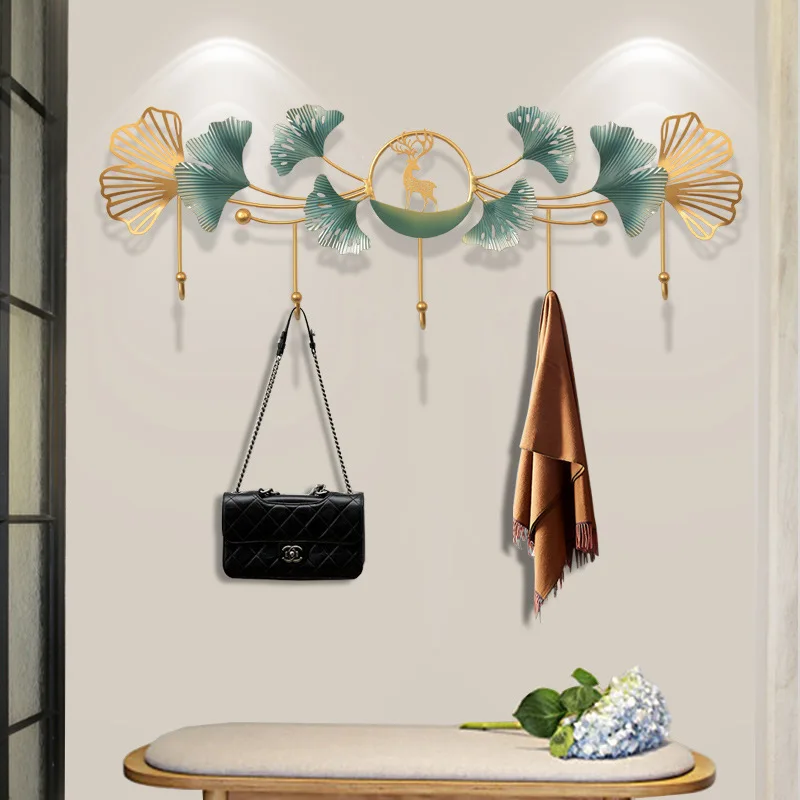 Простая вешалка для одежды в гостиной Металлическая Железная Вешалка для одежды Многофункциональная вешалка для сумок Вешалка для домашнего декора в прихожей 1