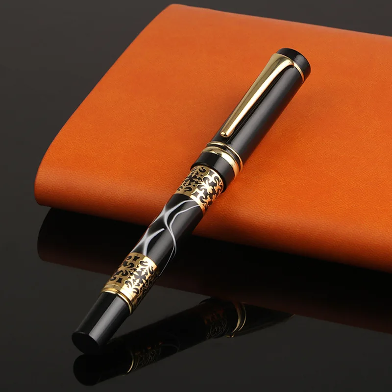 Роскошная Высококачественная Металлическая Акриловая Гелевая ручка Шариковая Ручка Подарочная ручка для письма в деловом офисе Подарок для подписи 0